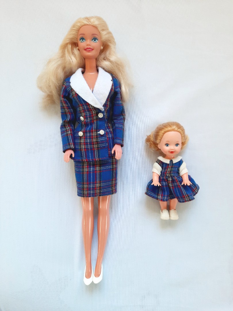 Barbie & Kelly Doll Original Vintage, Hobbies & Toys, Toys & Games on Carousell