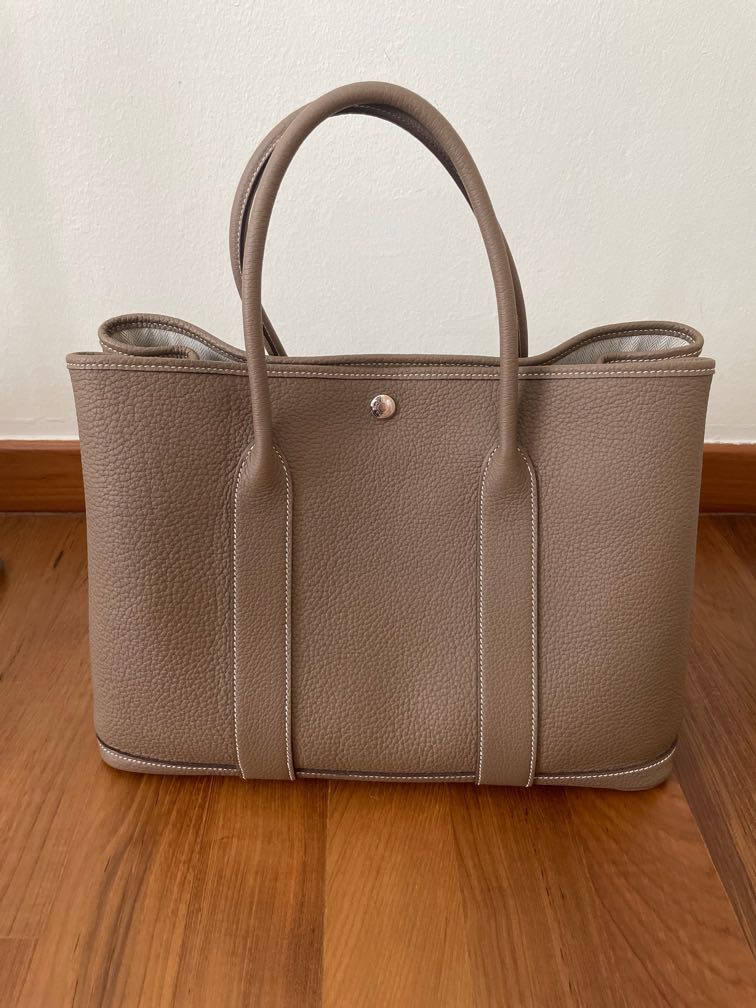 hermes garden party 36 etoupe