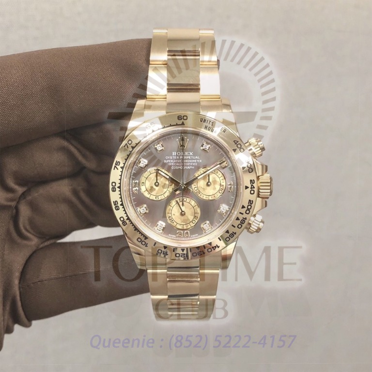 全新Brand New Rolex 116508NG 黑貝面, 名牌, 手錶- Carousell