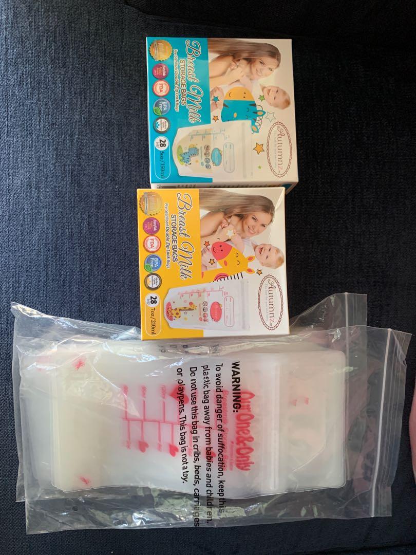 Breastmilk Storage Bags Babies Kids Nursing Feeding On Carousell