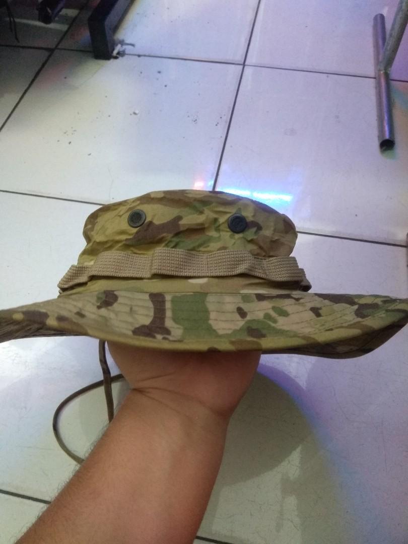 Camo jungle Hat Army Specs, Fesyen Pria 