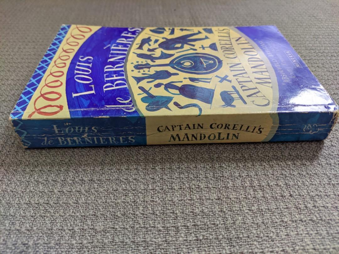 Captain Corelli's Mandolin | by Louis de Bernières (Category: Musical Instruments) located in Quezon City. Submitted by unravelled (Listing ID 1072599828, Image 3). Description: Captain Corelli's Mandolin | by Louis de Bernieres Condition: 8/10 Creased spine.