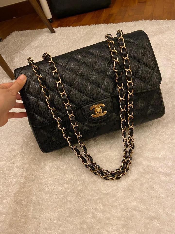 Chanel Jumbo Single Flap, Luxury, Bags & Wallets on Carousell