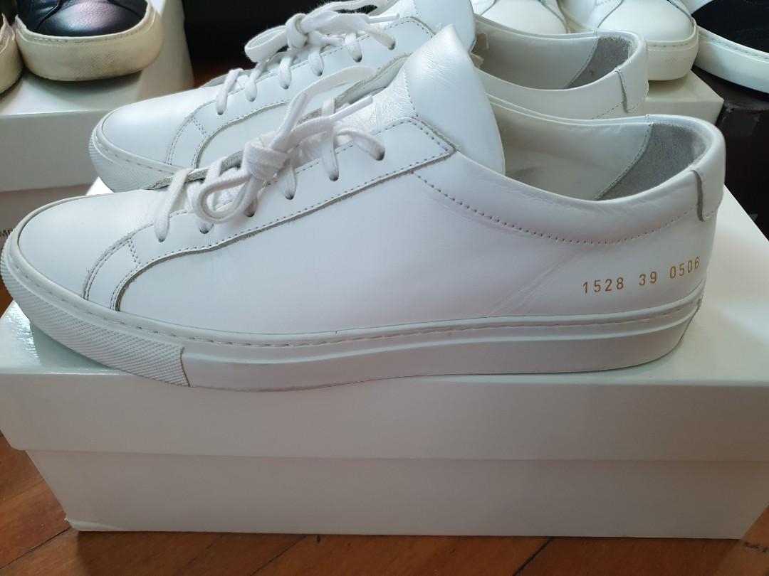 Common Projects Original Achilles Low White Size 39 Men s Fashion