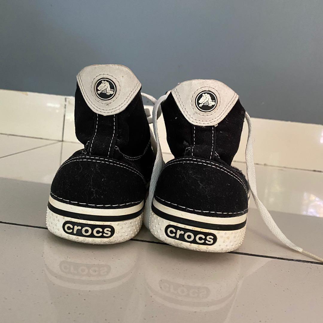 Crocs high hot sale top sneakers