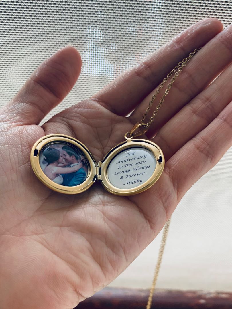 Custom picture online locket necklace