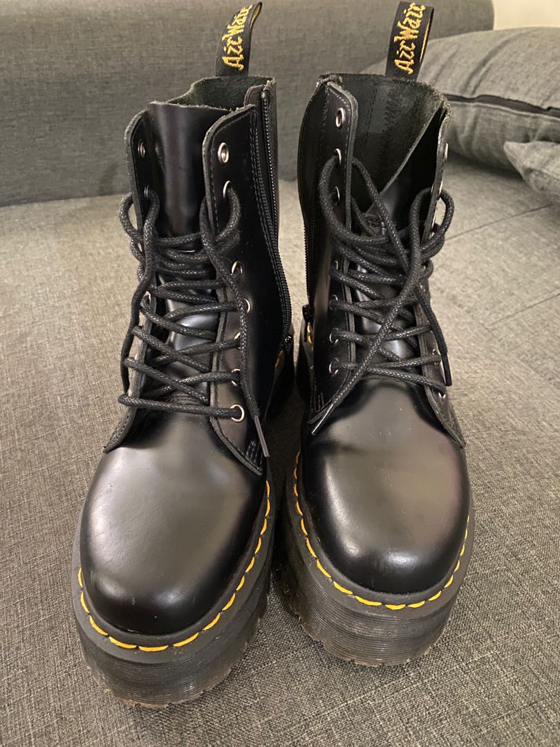 Dr. Martens 2976 Quad FL 25635001 (Black Pisa) – Milano Shoes
