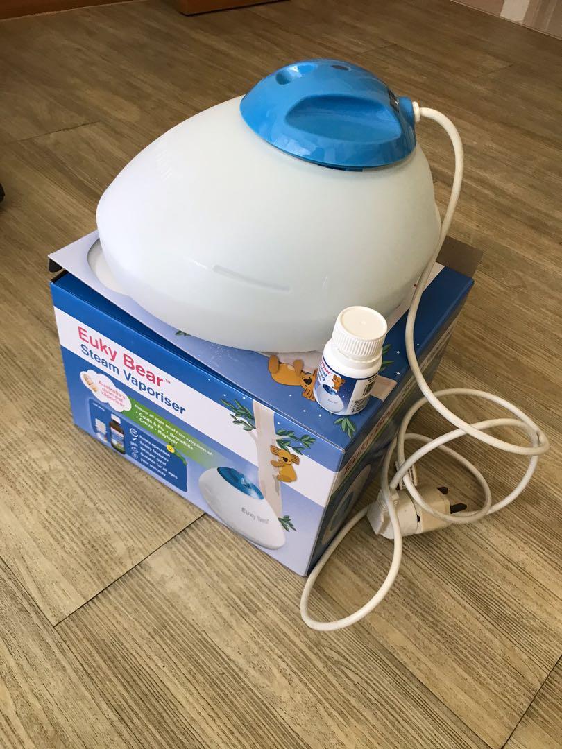Euky Bear Steam Vaporiser (Perfect for babies congestion), Babies