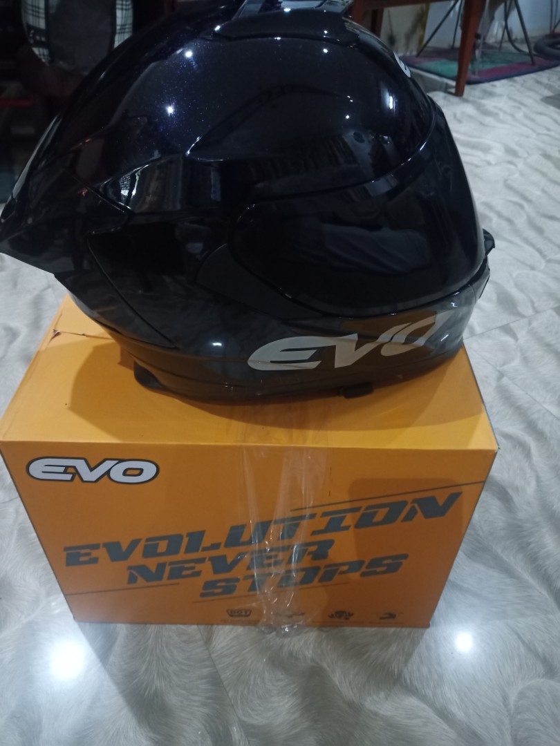 Evo Gt Pro Gloss Black Motorbikes Motorbike Parts Accessories Helmets And Other Riding Gears On Carousell Evo Gt Pro Gloss Black Motorbikes Motorbike Parts Accessories Helmets And Other Riding Gears On Carousell