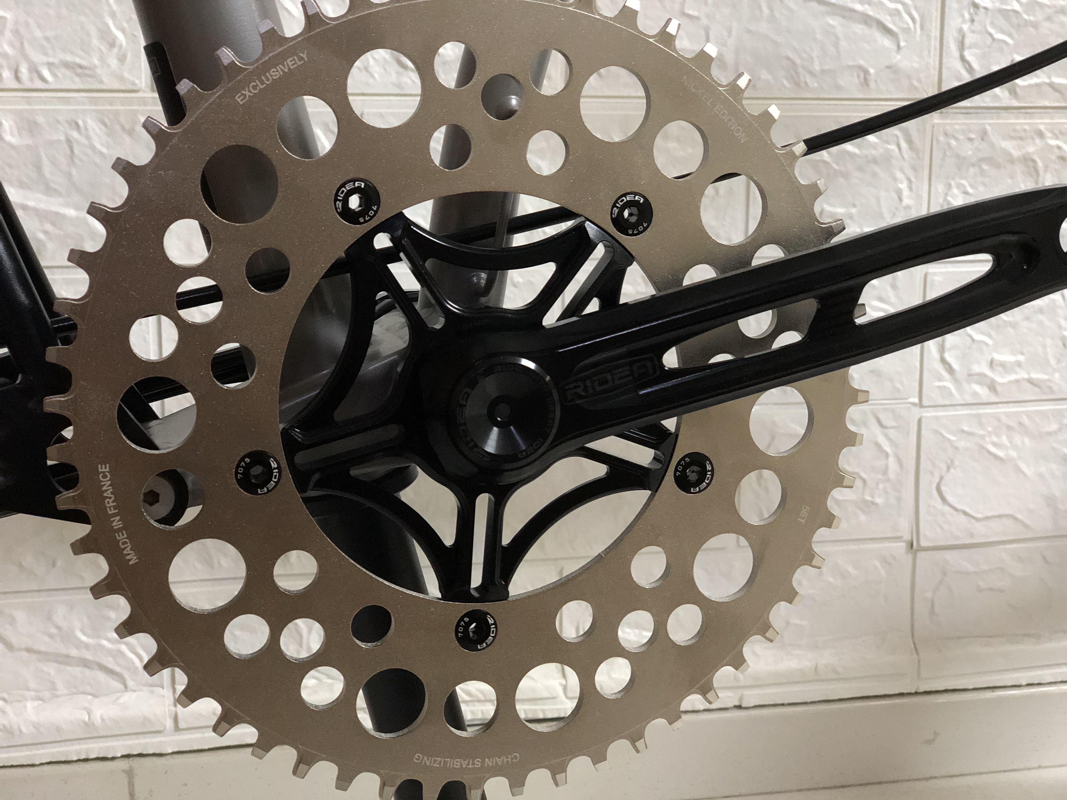 brompton chainring size