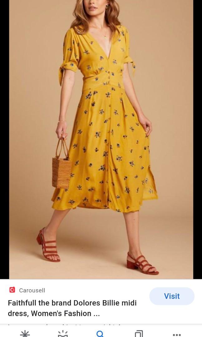 Faithfull the Brand Dress For Sale Women s Fashion Dresses Sets Dresses on Carousell