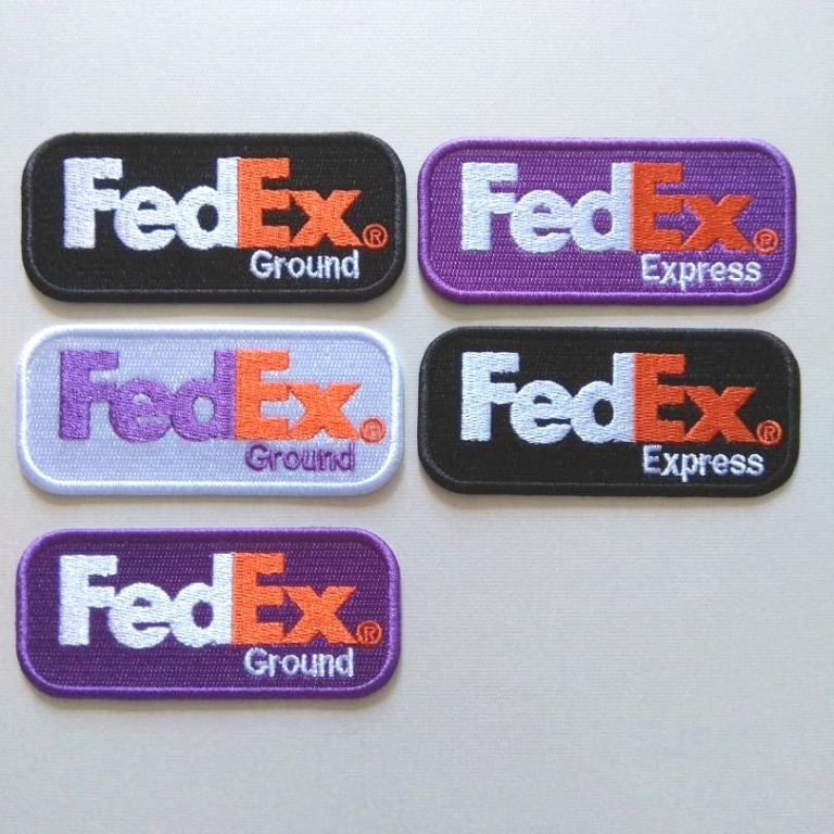 Fedex Ground Delivery Iron On Patch, Hobbies & Toys, Stationery & Craft