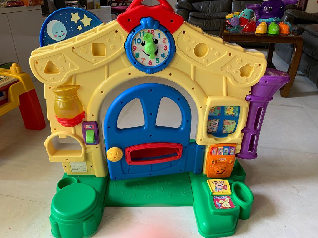 Fisher price learning home hot sale batteries