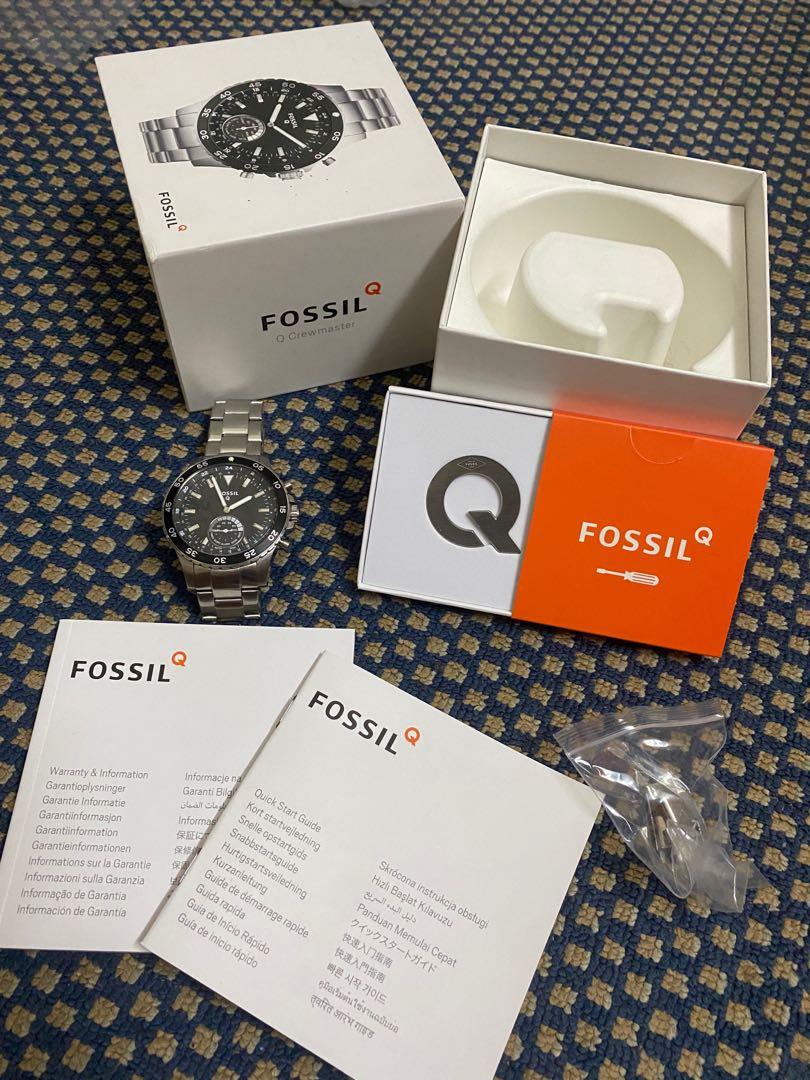 Fossil q crewmaster hybrid shop