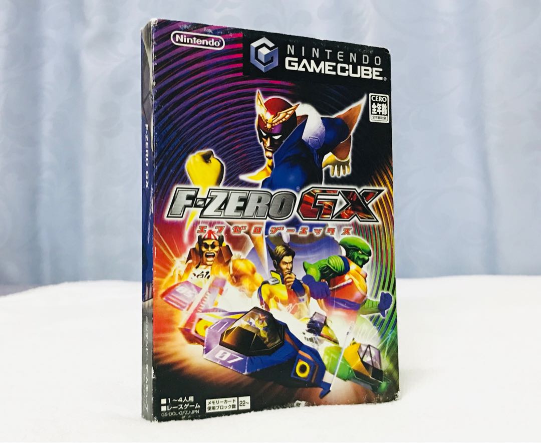 Game Cube GC game F-Zero GX 日版, 電子遊戲, 遊戲機配件, 遊戲禮物卡