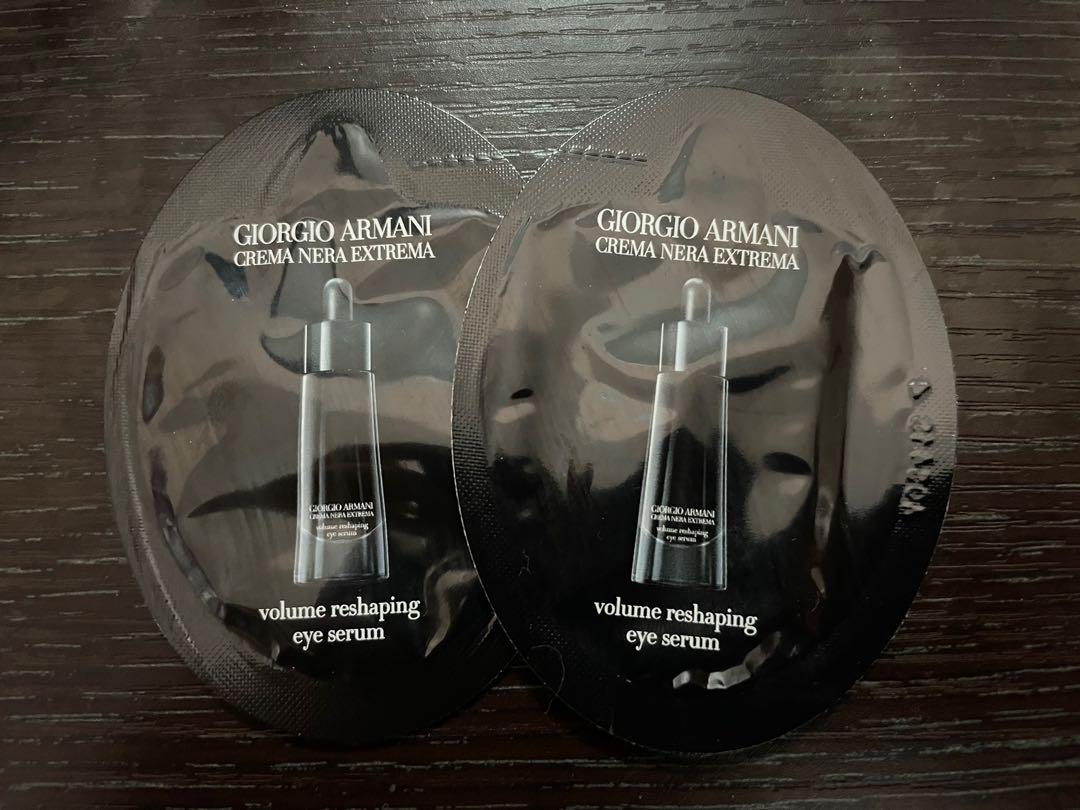 giorgio armani crema nera extrema volume reshaping eye serum