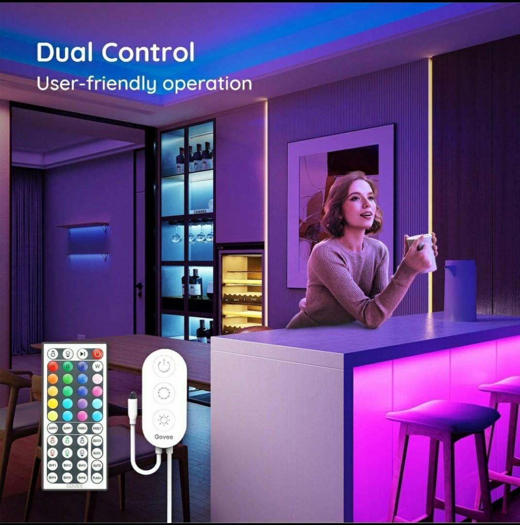 Govee H6190 LED Strip Lights 16.4ft RGB LED Strip with Remote Control