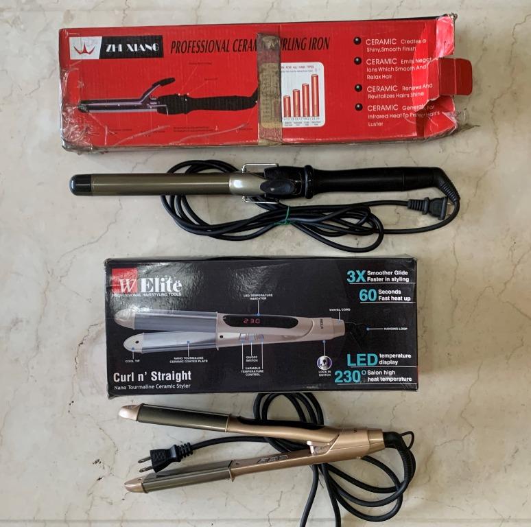 Hair Salon And Make Up Equipment Hair Dryer Flattening Iron Curler Beauty Personal Care Hair On Carousell