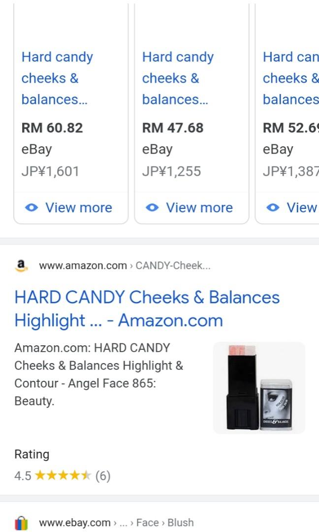 Hard candy highlight & contour cheek duo (10.3g) cheeks and balances