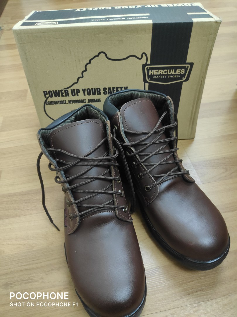 Hercules Safety Shoes Men s Fashion Footwear Boots on Carousell