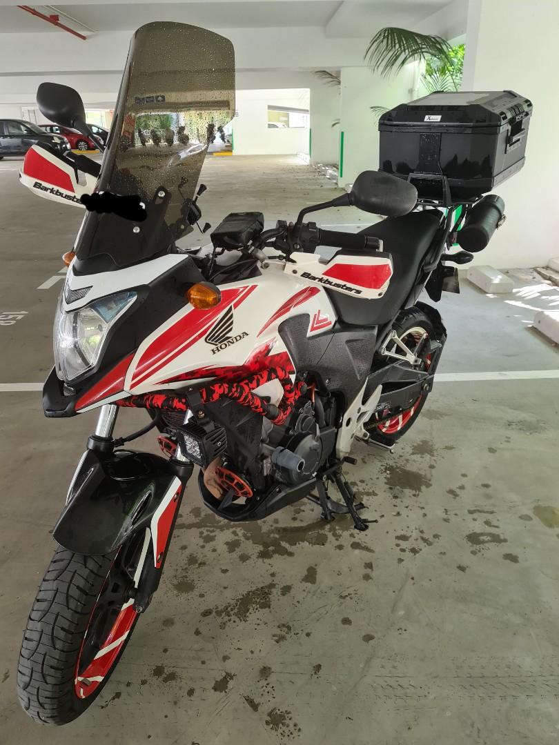 Honda CB400X 2014, Motorcycles, Motorcycles for Sale, Class 2A on Carousell