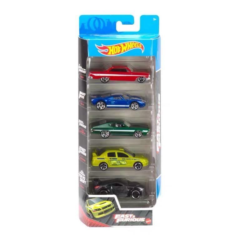 hot wheels fast and furious 5 pack 2021