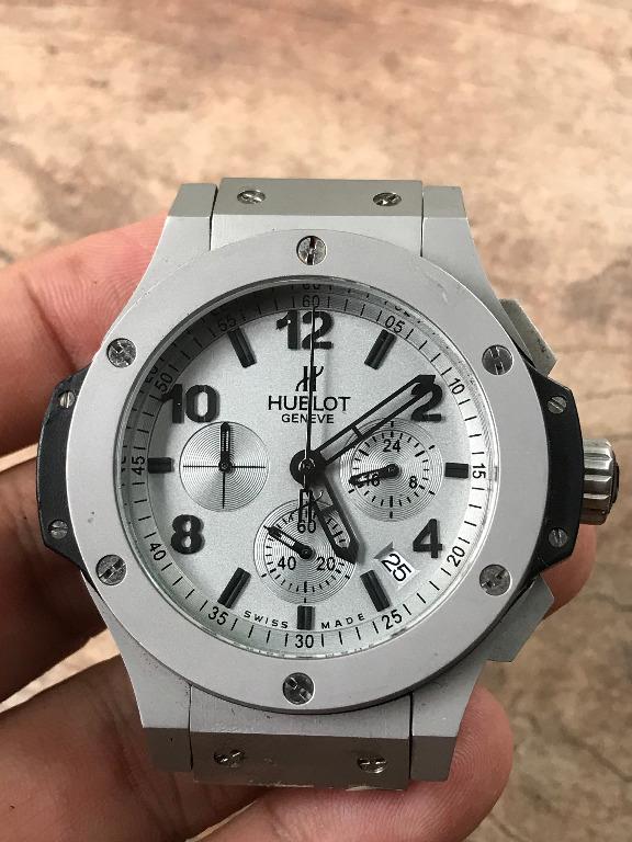 Jual jam tangan hublot original second discount