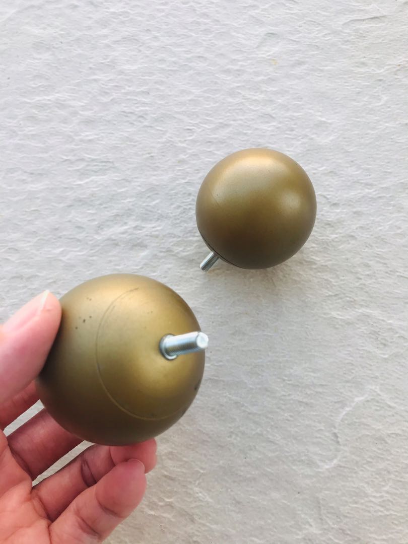 IKEA curtain rod Finial, Furniture & Home Living, Bathroom & Kitchen