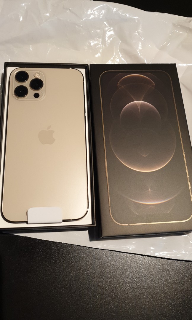 Sold Iphone 12 Pro Max Gold Color Mobile Phones Gadgets Mobile Phones Iphone Iphone 12 Series On Carousell