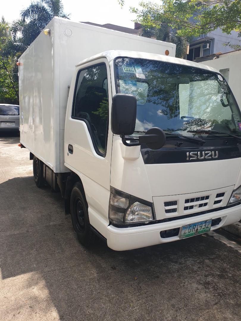 Isuzu ELF NHR Manual (Category: Used Cars) located in Marikina City. Submitted by pcburns (Listing ID 1072663127, Image 1). Description: 1st owned local unit aluminum van with stainless steel flooring 6ft ht x 10ft length original miles newly body repair and repainting good engine condition no accidents no floods new tires new battery casa maintained at isuzu service text. 09209389819 09175709898.