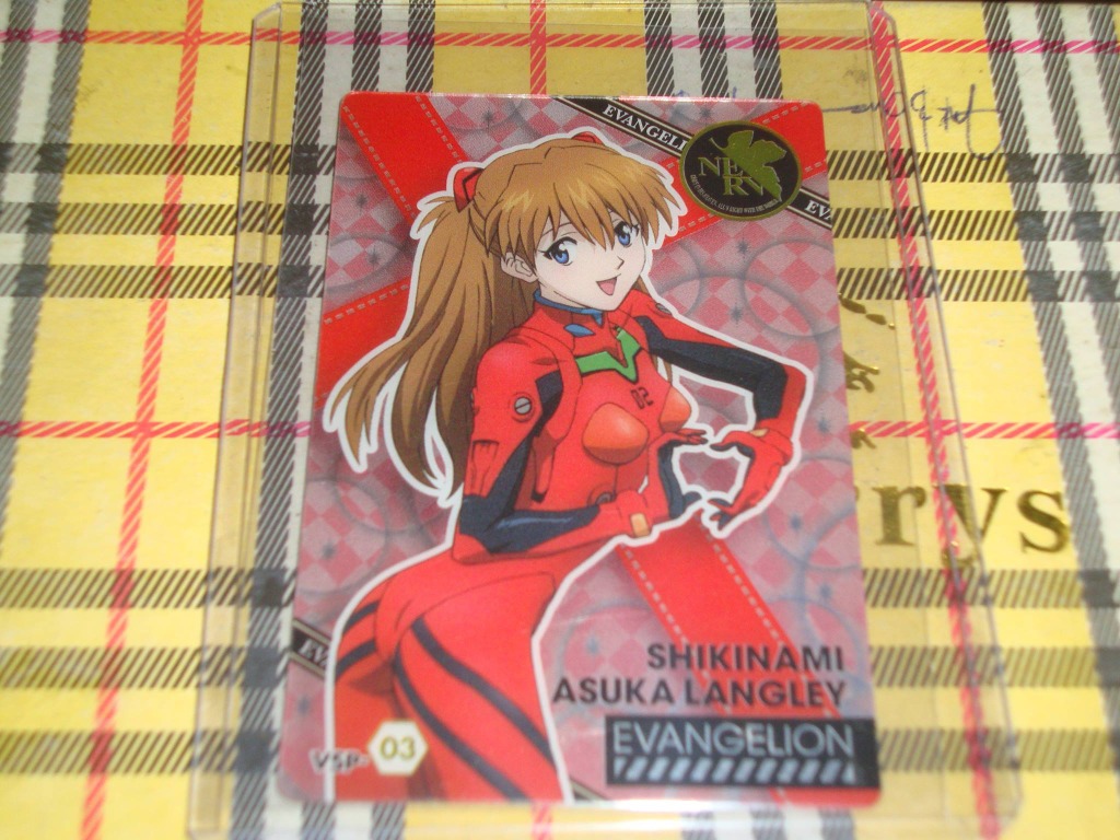 Japan Bandai Neon Genesis Evangelion Valentine Sp Card Asuka Langley Soryu Vsp 03 Hobbies 