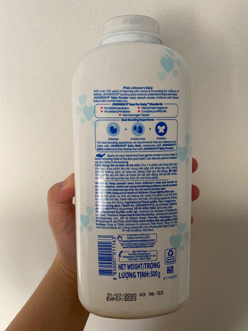 Johnson's Baby Powder – 500g, Gentle & Soothing For Delicate Skin