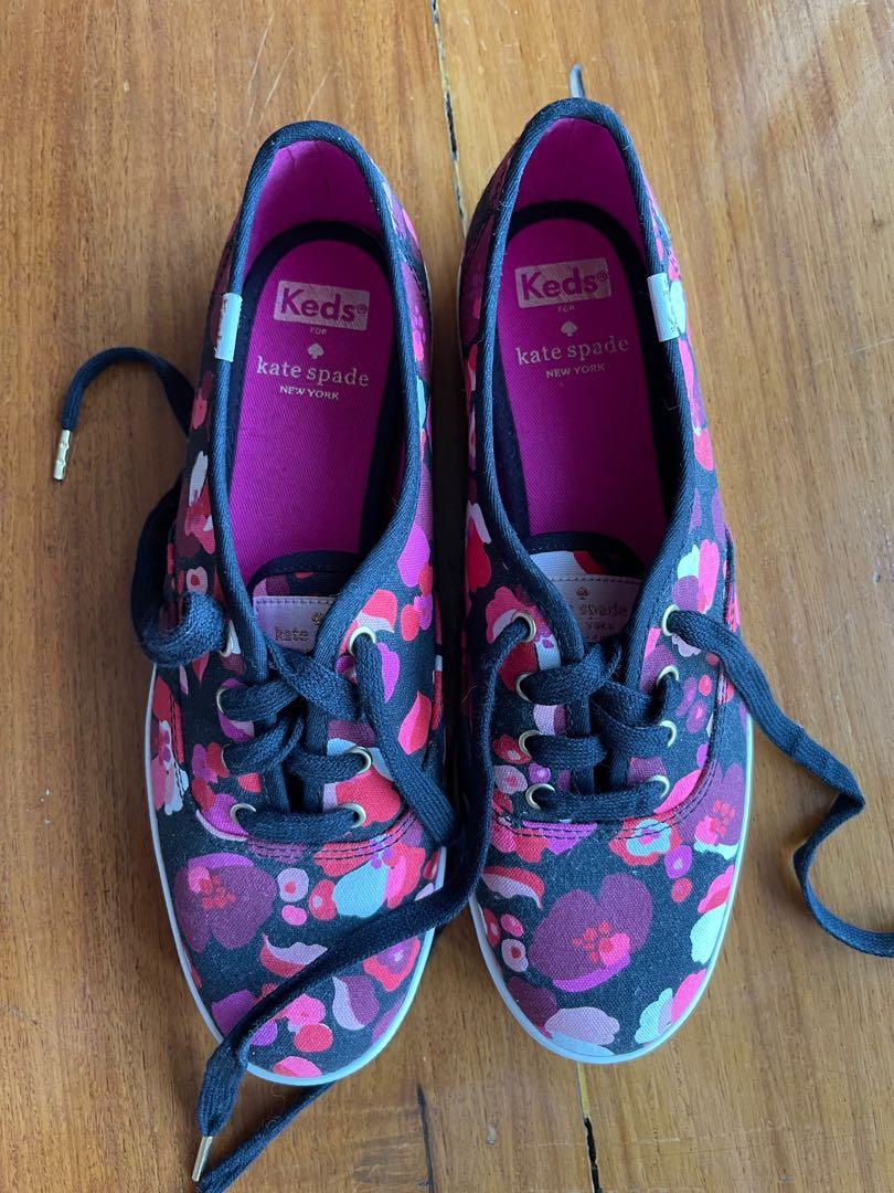 Kate Spade x Keds floral sneakers, Women's Fashion, Footwear, Sneakers on  Carousell