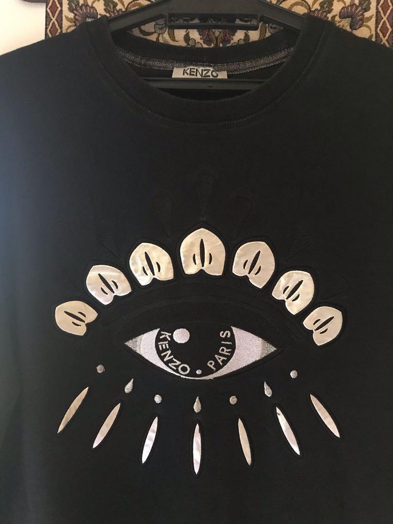 Black kenzo deals eye sweatshirt