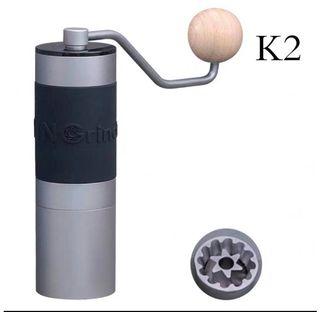 Kingrinder Heavy Duty Precision Manual Hand Grinder - K2 aluminum cup upgraded