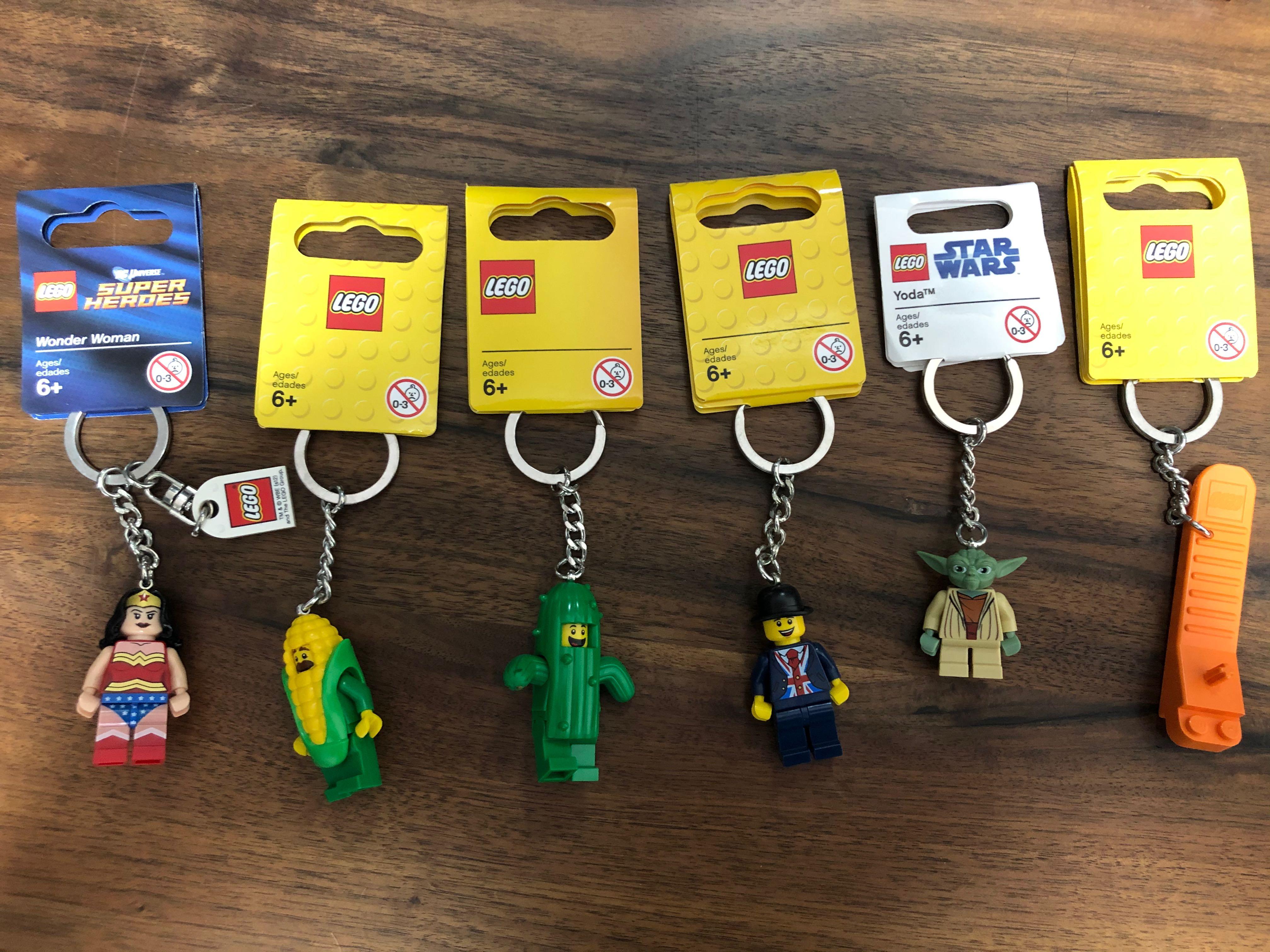 Lego best sale corn keychain