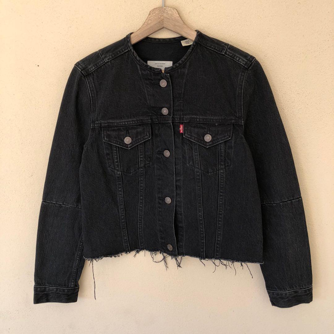 Levi's altered trucker jacket womens 2025