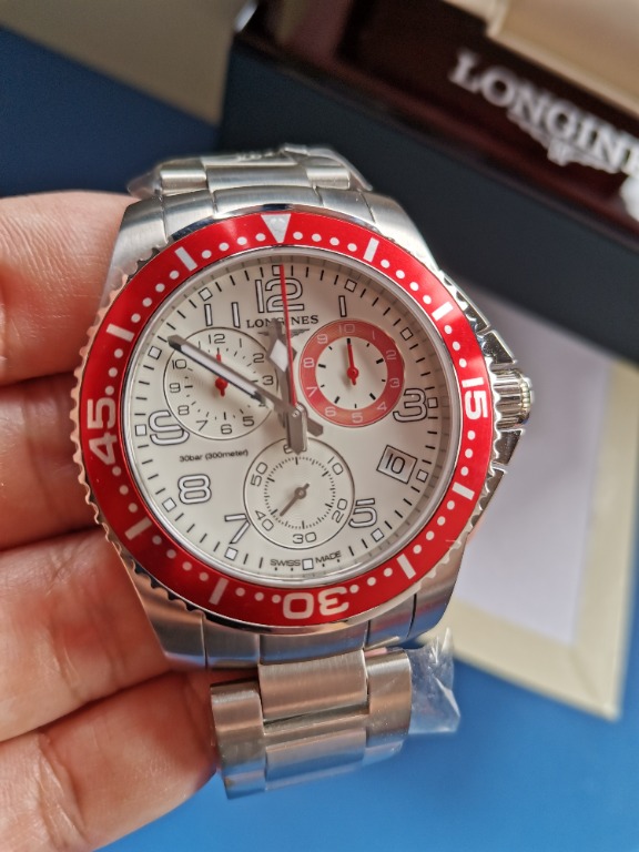 Longines hydroconquest chronograph quartz cheap