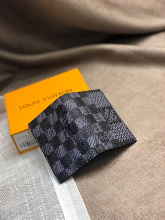 Louis Vuitton Pocket Organizer Damier Graphite Canvas Wallet Card Case 💯  Original , Luxury, Bags & Wallets on Carousell