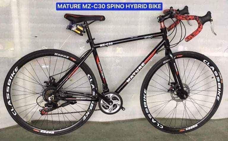 Mature store road bike