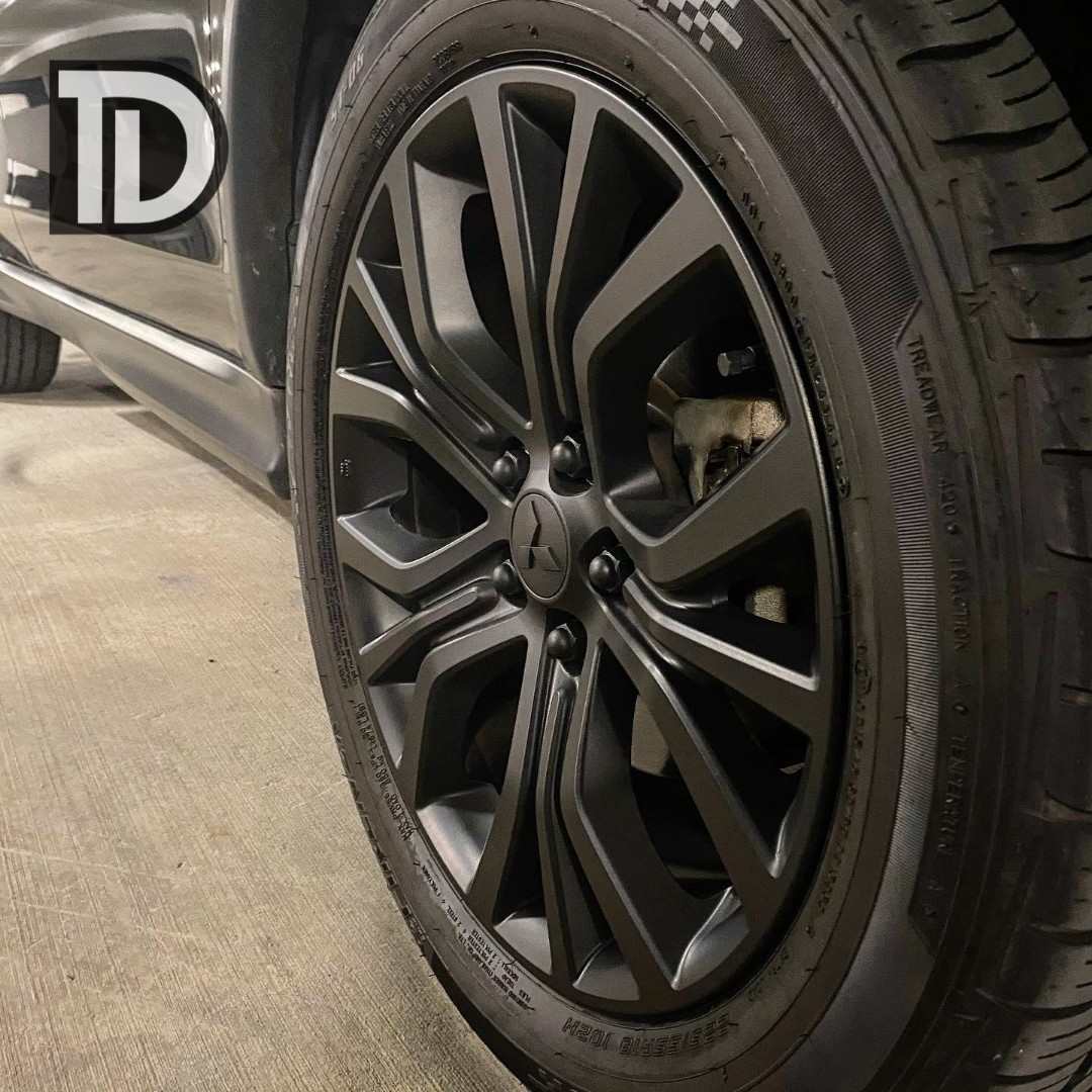 Mitsubishi ASX Dechrome ASX Plastidip Front Grille Logo Emblem Rims ...