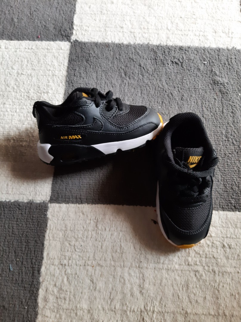 nike air max 90 infant black