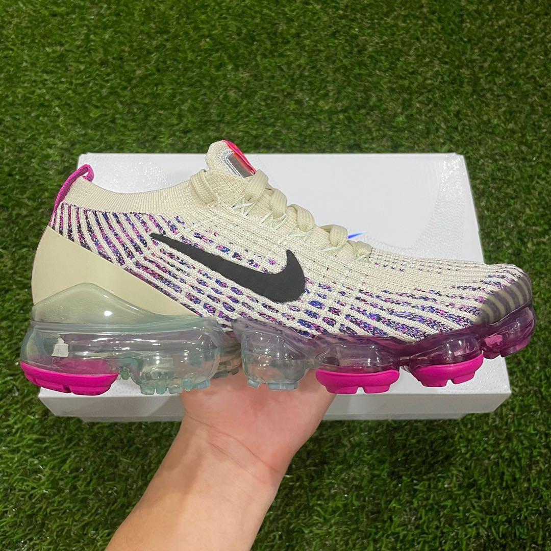 Air vapormax flyknit 3 fossil/black women's shoe new arrivals