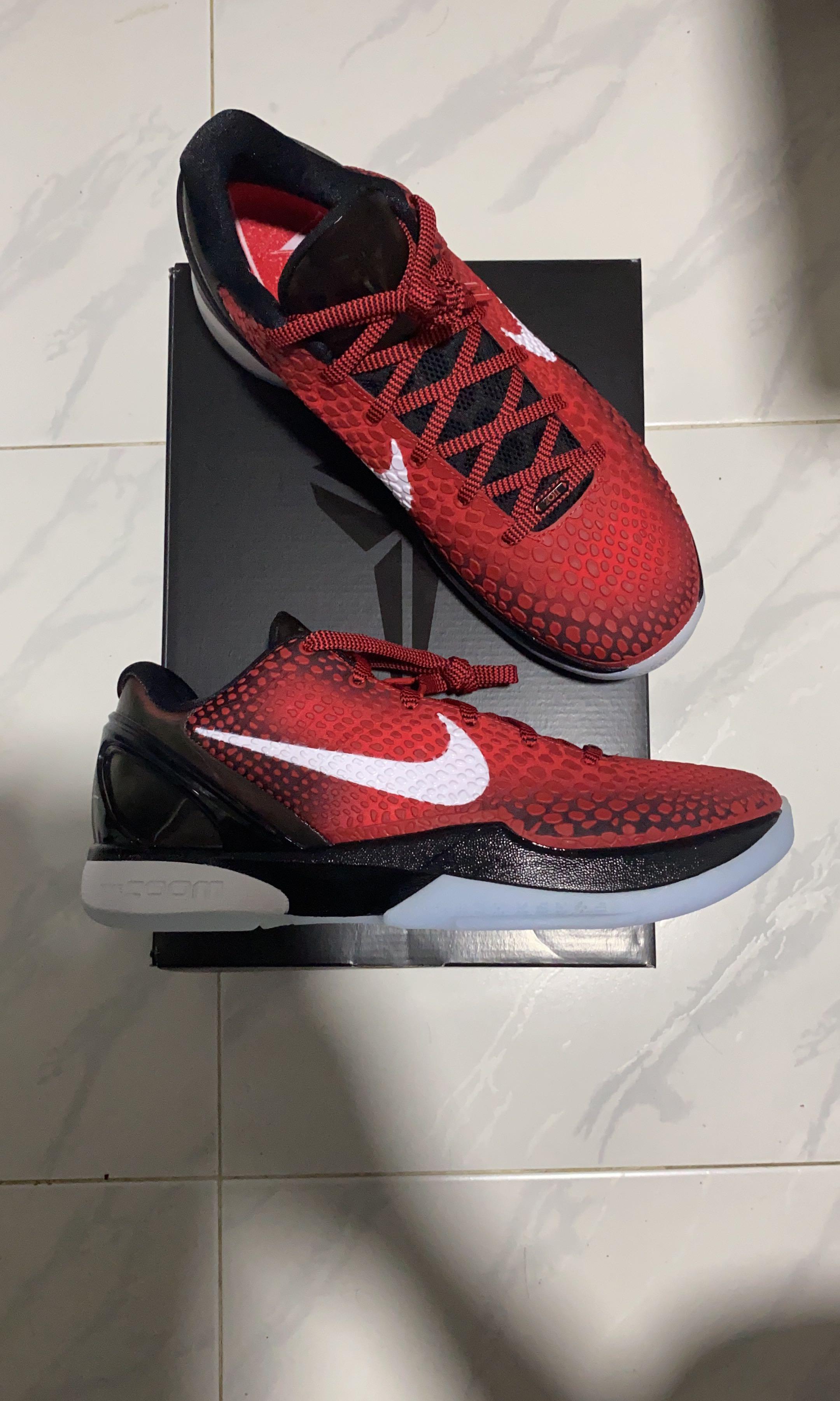 nike kobe 6 mens silver