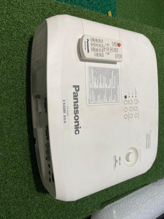 Panasonic PTVX600 LCD Projector XGA 5500 ANSI, TV & Home Appliances, TV & Entertainment