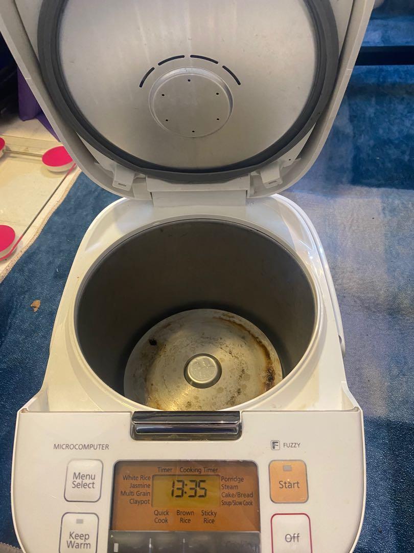 panasonic rice cooker srzg185, TV & Home Appliances, Kitchen