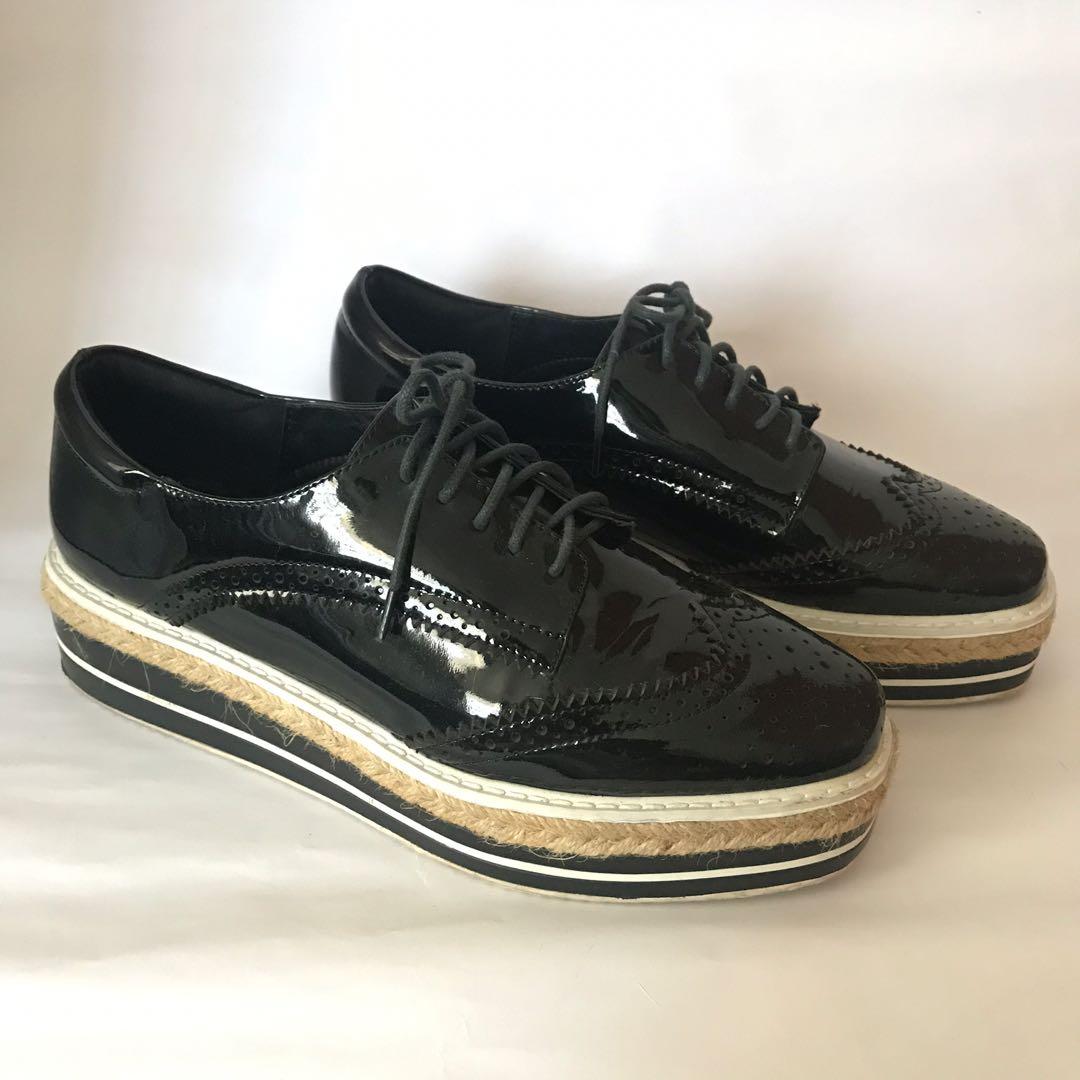 platform brogues womens