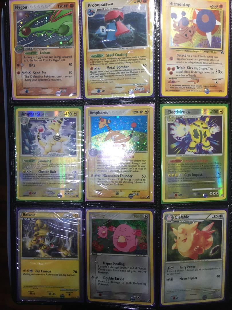 Pokemon Cards English Holo, Reverse, Rare Bundle B (Category: Raw Singles) located in Quezon City. Submitted by rinea (Listing ID 1072709047, Image 3). Description: - includes 28 assorted cards (see pics) - SOLD: shiny raikou, clefable call of legends -price basis: troll n toad/ebay listings* 49 pesos - conditions vary: mostly NM-LP -Dm if interested/ need more pics - negotiable if offers are reasonable :) -MOP: GCash -MOD: Metro Manila: Grab/Lal
