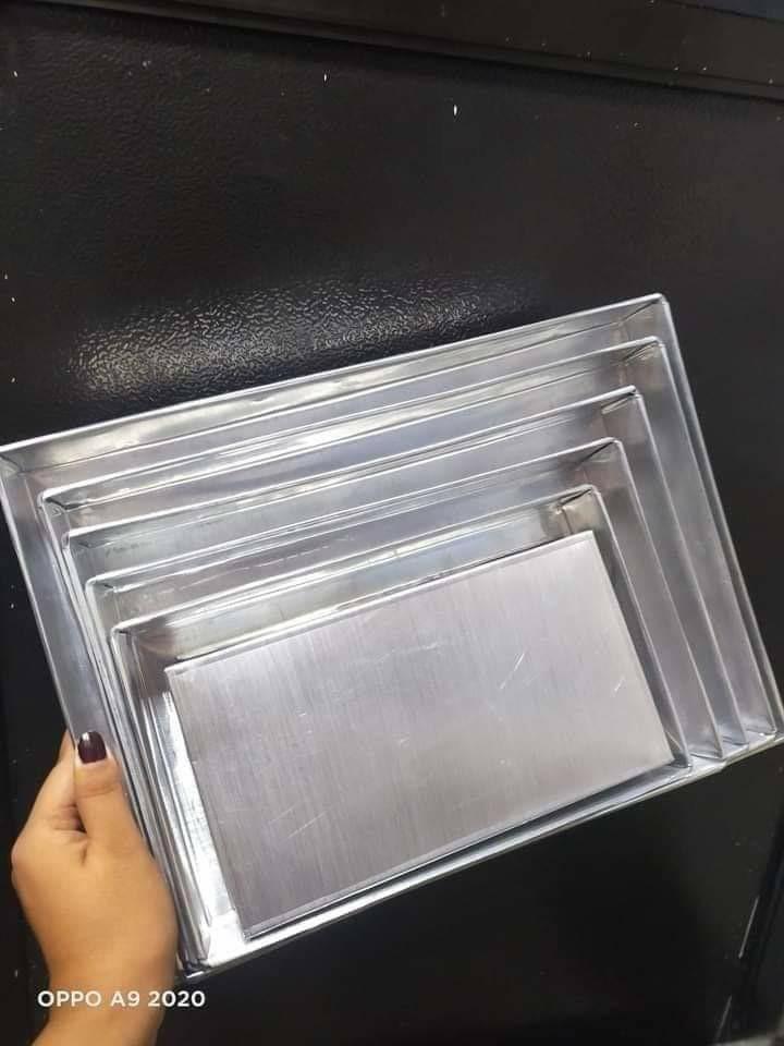 PRE ORDER 6IN1 BAKING PANS (Category: Bakeware) located in Pasig City. Submitted by meanntamayo (Listing ID 1072566691, Image 3). Description: PRE-ORDER (rd) 💜ROUND CAKE PAN SET (6pcs 1 Set) 💸450 Sizes : 11 × 2.5 10.5 x 2.5 10 x 2.5 9 x 2.5 8 x 2.5 7 x 2.5 💜SQUARE PAN SET (6pcs 1 Set) 💸525 Sizes : 7x 7 x 2 8 x 8 x 2 9 x 9 x 2 10 x 10 x 2 11 x 11 x 2 12 x1 2 x 2 💜RECTANGULAR PAN (6pcs 1Set) 💸500 Sizes : 5 x 9 x 1.75 6 x 10 x 1.75 7 x 11 x 1.