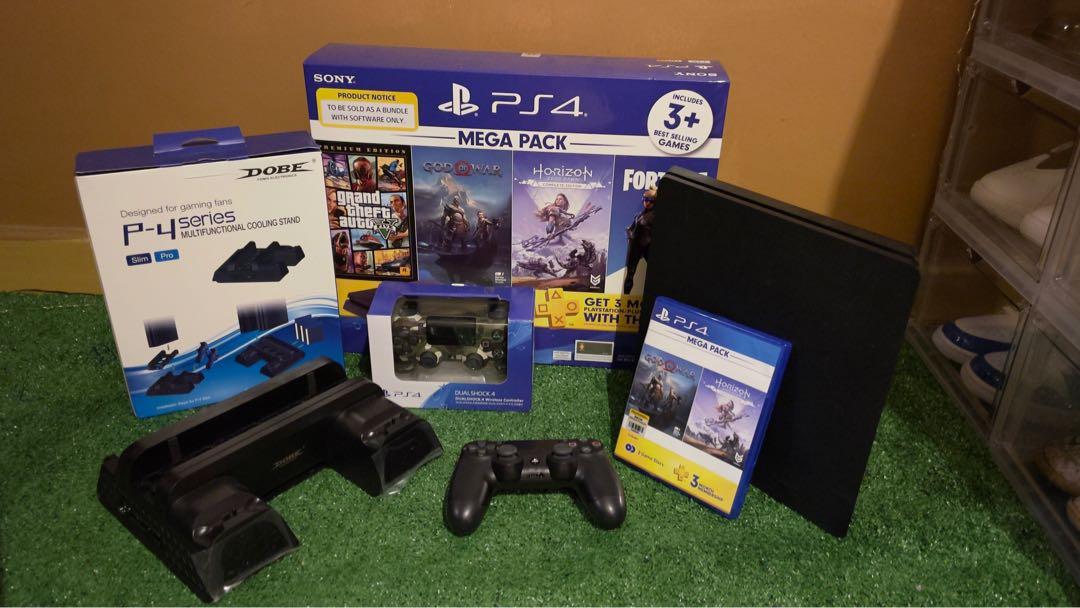 Ps4 Slim 1tb Bundle Pack Video Gaming Video Game Consoles On Carousell
